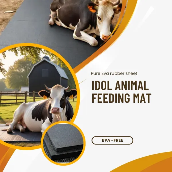 Idol_Eva_Black_Rubber_Mat_Size_8_Foot_By_5_Foot_With_Thickness_Of_30_Mm_For_Cows_Buffalo_And_Horses_Waterproof_And_Easy_To_Clean