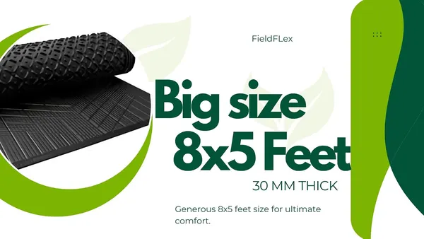 Fieldflex_Premium_Black_Eva_Rubber_Mat_8x5_Ft_30_Mm_Thickness_Waterproof_For_Cows_Horses_Buffelo