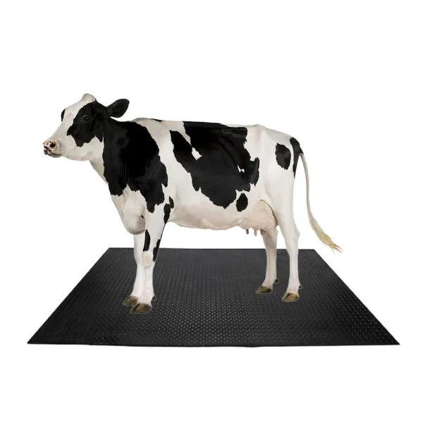 Harvestease_Black_Pure_Eva_Rubber_Mat_Bige_Size_8_By_5_Feet_30_Mm_Thick_For_Cows_Bufflelos_Horses_Bulls