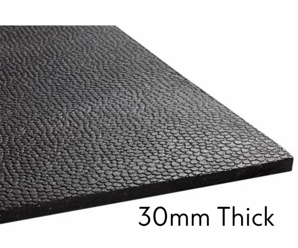 Fieldflex_Black_Eva_Rubber_Cow_Mat_For_Cows_Horses_Buffelos_Bulls_Bpa_Free_And_Waterproof_Easy_To_Clean_8x5_Ft_Mat