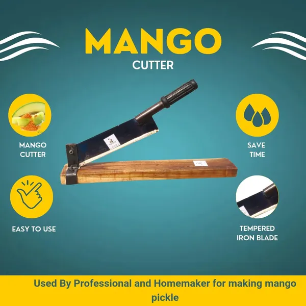 Idol_Mango_Cutter_Handmade_High_Carbon_Steel_Blade_With_Wooden_Base_Fruit_Cutting_Knife