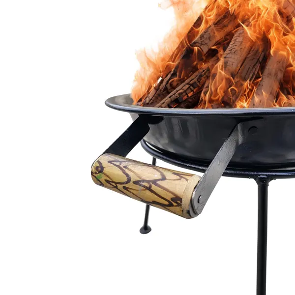 Dhara_Steel_Elevated_Stand_Fire_Pit_For_Garden_Bbq_Patio_Heater_Camping_Black_Round_Metal_Wood_Charcoal