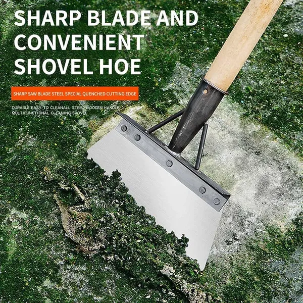 Scrapemaster_By_Dhara_High_Carbon_Steel_Gardening_Scraper_Tool_Sharp_Heavy_Duty_Blade_For_Soil_Peeling_And_Weeding_Extendable_Pipe_Mount_Diy_Handle_Fitting_Kit_And_Bolts_Without_Handle