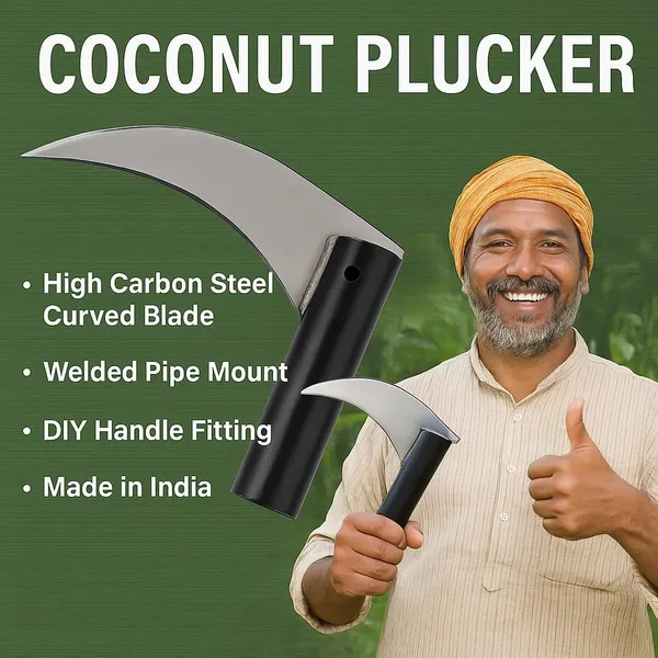 Slicemaster_By_Dhara_Grass_Sickle_Cutter_Head_Grass_Sickle_Cutter_Head_Razor_Sharp_Durable_For_Effortless_Cutting_Blade_Only_Den_Sickle_Tool_With_Adjustable_Handle_Clamps_Black_Metal_Blade