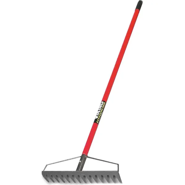 Scrapmaster_By_Dhara_Heavy_Duty_Gardening_Rake_With_16_Teeth_4_Feet_Metal_Handle_Rubber_Grip_Soil_Loosening_Leaf_Gathering_Land_Leveling_Farming_Tool