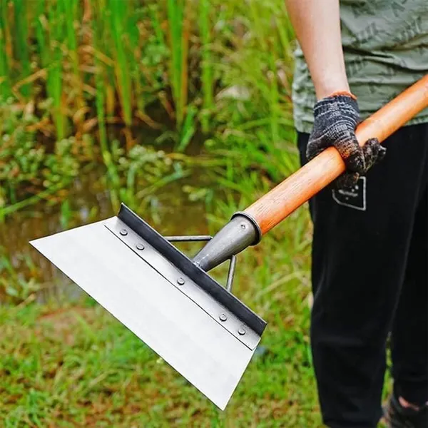 Greenblade_Tools_By_Dhara_4ft_Heavy_Duty_Gardening_Scraper_With_Stainless_Steel_Blade_Metal_Handle_Soil_Digging_Weed_Removal_Levelling_Garden_Bed_Preparation_Tool