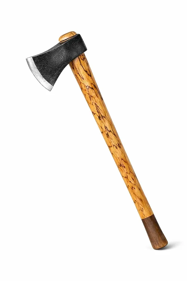 Idol_Heavy_Duty_2_Kg_Axe_With_Bamboo_Handle_Kulhadi_For_Tree_Cutting_Gardening_Agricultural_Use_Tempered_Iron_Blade_Durable_Wooden_Handle_Axe