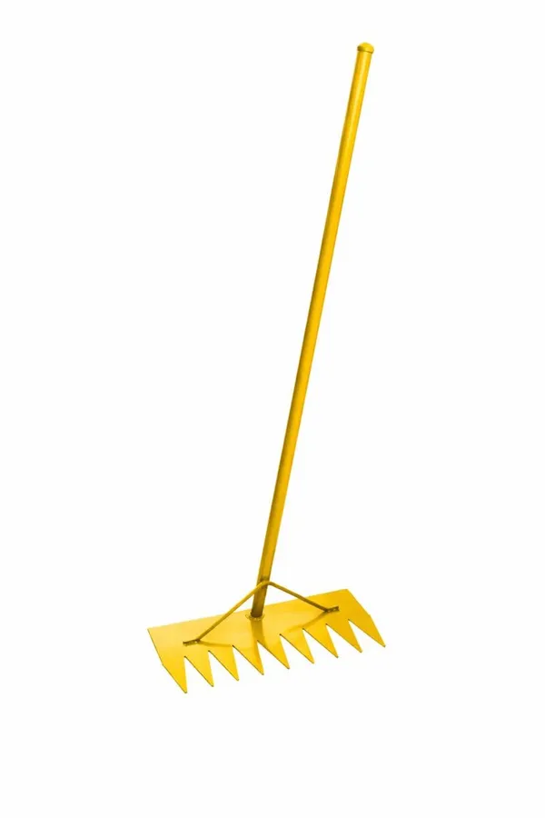 Agroforge_Tools_Heavy_Duty_Agriculture_Rake_Hardened_Steel_Teeth_4_Feet_Long_Pipe_Handle_Rust_Resistant_Powder_Coated_Garden_Farm_Tool_For_Soil_Levelling_Field_Cleaning_Compost_Spreading
