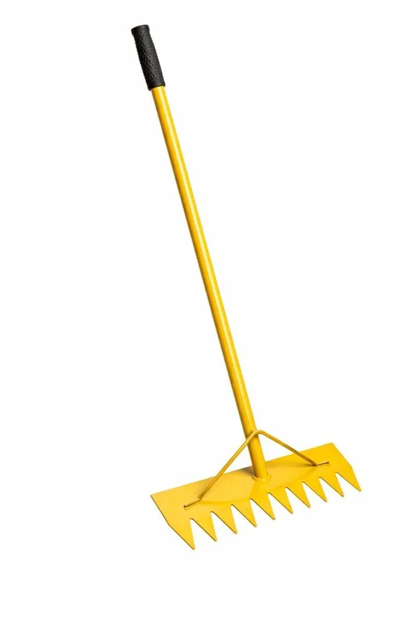 Idol_Tools_Heavy_Duty_Garden_Rake_With_4_Feet_Handle_14_Inch_Steel_Blade_Powder_Coated_Rust_Free_For_Soil_Leveling_Lawn_Cleaning_Mulch_Spreading_Farm_Use