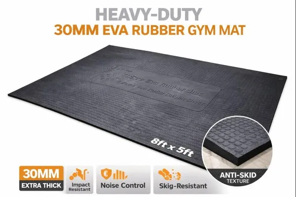Idol_Gymflow_Eva_Rubber_Gym_Mat_8x5_Ft_Black