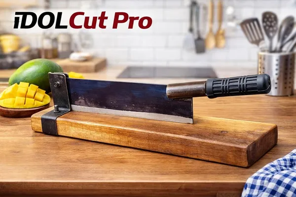 Megaslice_Acharmaster_Mango_Cutter_Designed_For_Effortless_Raw_Mango_Jackfruit_Cutting_10_Inch_Steel_Blade_Stable_Wooden_Base_Manual_Power_Tool