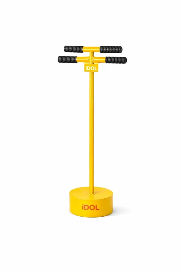 Idol_Cow_Dung_Cake_Making_Machine_With_Dual_Handle_Manual_Gobar_Upla_Maker_With_3_Hole_Design_Heavy_Duty_Hand_Press_For_Bio_Fuel_Organic_Farming_Rural_Use