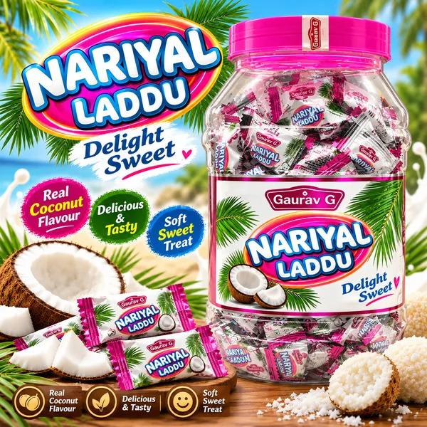 Gaurav_G_Nariyal_Ladoo_Coconut_Sweet