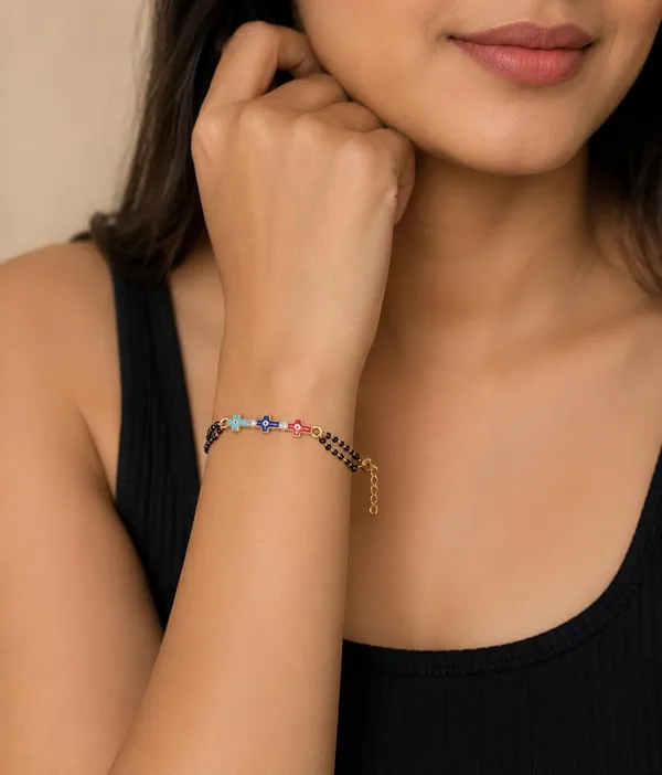 Black_Beaded_Mangalsutra_Bracelet_with_Evil_Eye_Charms,_Gold-Toned,_Multicolour_Enamel