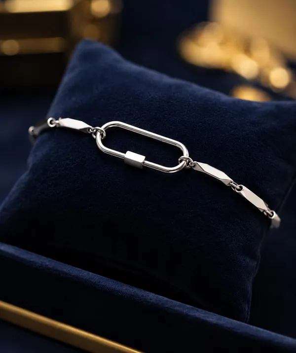 Carabiner_Lock_Charm_Bracelet_for_Women_&_Girl_(SILVER)