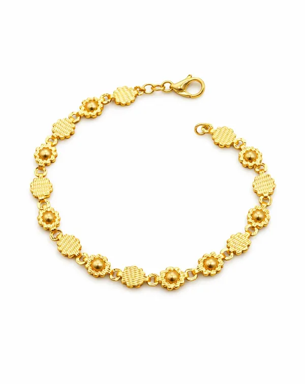 Gold_Plated_Beaded_Bracelet_for_Women_|_Pearl_&_Pastel_Stone_Charm_Bracelet_|_Adjustable_Chain_Link_Bracelet_(A417)