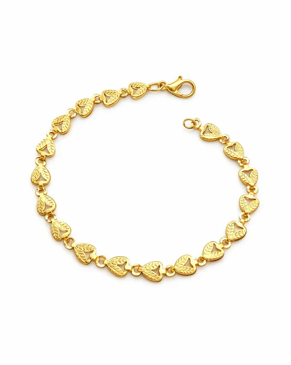 Gold_Plated_Beaded_Bracelet_for_Women_|_Pearl_&_Pastel_Stone_Charm_Bracelet_|_Adjustable_Chain_Link_Bracelet_(A418)