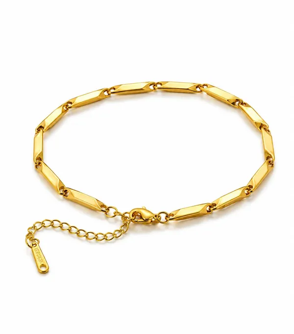 SHANKHRAJ_MALL_Women’s_Gold_&_Silver-Tone_Geometric_Link_Bracelet_with_Adjustable_Extension_Chain_–_Modern_Lightweight_Fashion_Jewellery_for_Daily_Wear,_Party_and_Gifting_(GOLD)