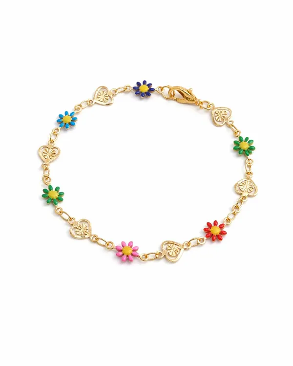 Gold_Plated_Beaded_Bracelet_for_Women_|_Pearl_&_Pastel_Stone_Charm_Bracelet_|_Adjustable_Chain_Link_Bracelet_(A423)