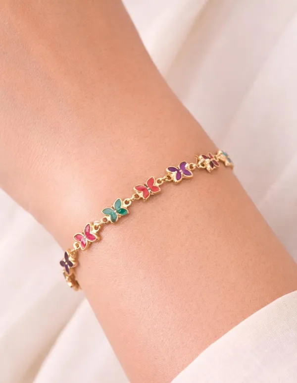 Gold_Plated_Beaded_Bracelet_for_Women_|_Pearl_&_Pastel_Stone_Charm_Bracelet_|_Adjustable_Chain_Link_Bracelet_(A402)