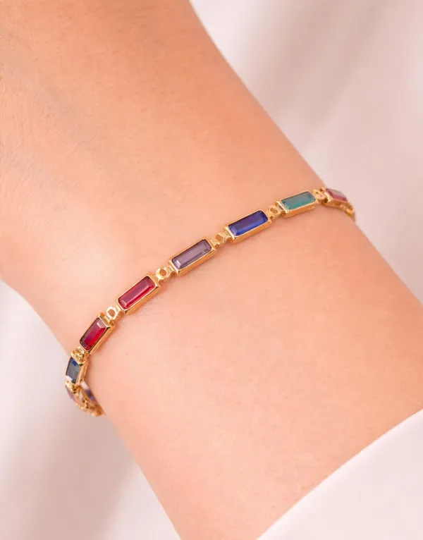 Gold_Plated_Beaded_Bracelet_for_Women_|_Pearl_&_Pastel_Stone_Charm_Bracelet_|_Adjustable_Chain_Link_Bracelet_(A401)