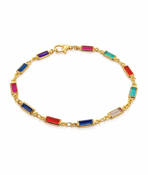 Gold_Plated_Beaded_Bracelet_for_Women_|_Pearl_&_Pastel_Stone_Charm_Bracelet_|_Adjustable_Chain_Link_Bracelet_(A401)