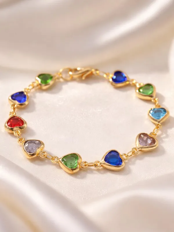Gold_Plated_Beaded_Bracelet_for_Women_|_Pearl_&_Pastel_Stone_Charm_Bracelet_|_Adjustable_Chain_Link_Bracelet_(A398)