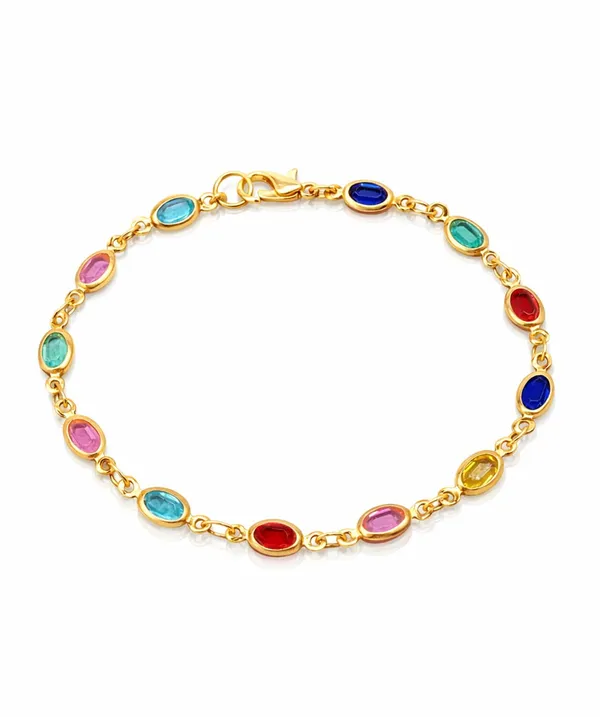 Gold_Plated_Beaded_Bracelet_for_Women_|_Pearl_&_Pastel_Stone_Charm_Bracelet_|_Adjustable_Chain_Link_Bracelet_(A399)