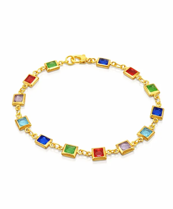 Gold_Plated_Beaded_Bracelet_for_Women_|_Pearl_&_Pastel_Stone_Charm_Bracelet_|_Adjustable_Chain_Link_Bracelet_(A400)