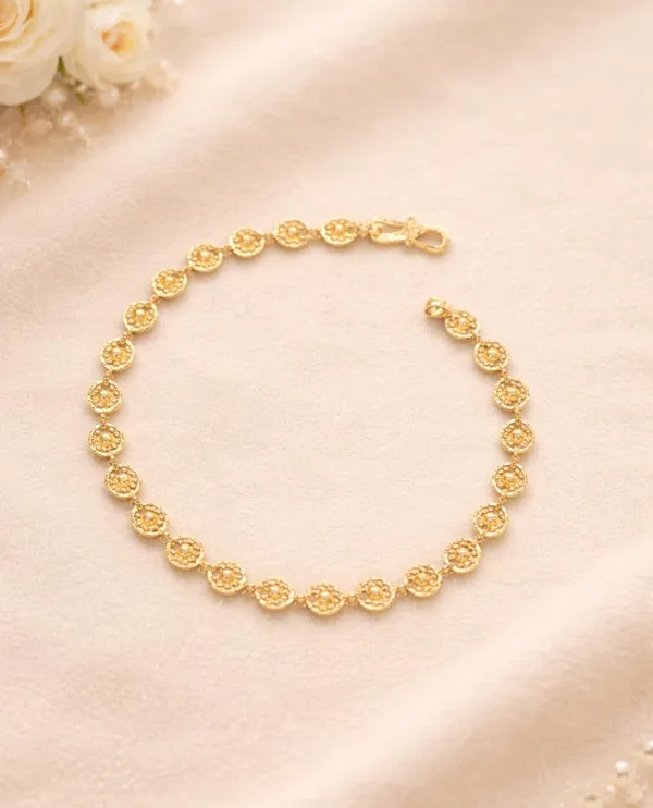 Gold_Plated_Beaded_Bracelet_for_Women_|_Pearl_&_Pastel_Stone_Charm_Bracelet_|_Adjustable_Chain_Link_Bracelet_(A415)