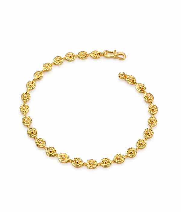 Gold_Plated_Beaded_Bracelet_for_Women_|_Pearl_&_Pastel_Stone_Charm_Bracelet_|_Adjustable_Chain_Link_Bracelet_(A415)
