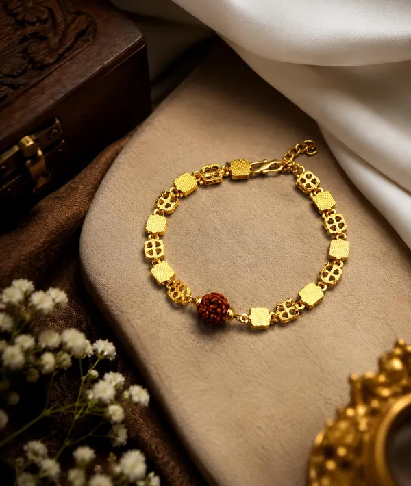Gold-Tone_Bhaiya_Bhabhi_Rakhi_Set_with_Watch_Dial_&_Rudraksha_Style_Bead