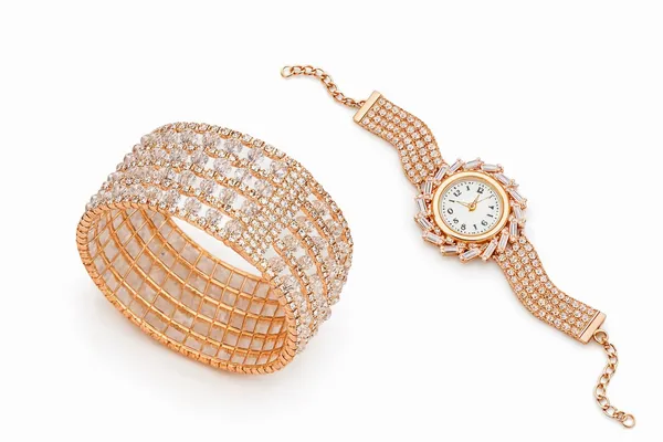SHANKHRAJ_MALL_Women’s_Rose_Gold_Luxury_Crystal_Watch_Combo_|_Premium_Diamond-Look_Bracelet_&_Watch_Set_|_Wedding_&_Set_for_Ladies_(A308_Rose)