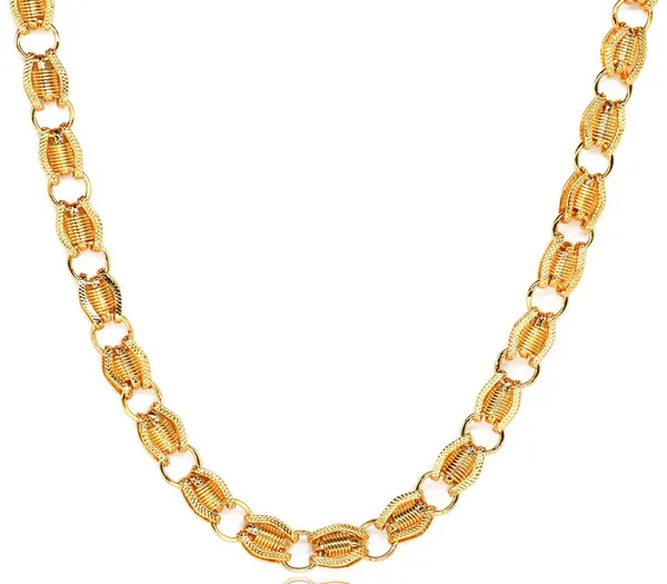 SHANKHRAJ_MALL_Gold_Plated_Men’s_Chain_Necklace_for_Boys_&_Men_|_Stylish_Heavy_Look_Chain_|_Multiple_Designs_&_Sizes_(10044)