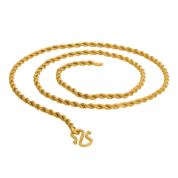 SHANKHRAJ_MALL_Classic_Gold-Plated_Chain_Necklace_for_Men_&_Women_|_Durable_Lobster_Clasp_(10019)