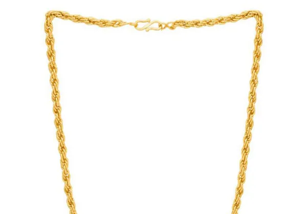 SHANKHRAJ_MALL_Classic_Gold-Plated_Chain_Necklace_for_Men_&_Women_|_Durable_Lobster_Clasp_(10019)