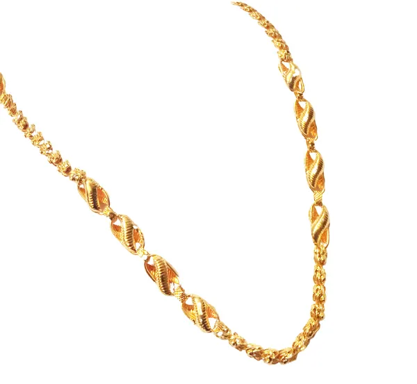 SHANKHRAJ_MALL_Classic_Gold-Plated_Chain_Necklace_for_Men_&_Women_|_Durable_Lobster_Clasp_(100393)