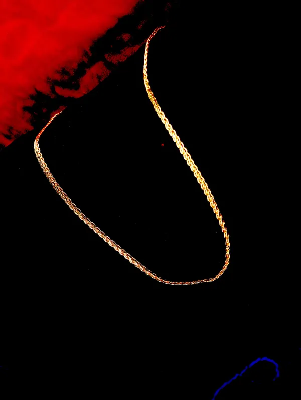 SHANKHRAJ_MALL_Classic_Gold-Plated_Chain_Necklace_for_Men_&_Women_|_Durable_Lobster_Clasp_(10074)