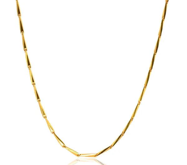 SHANKHRAJ_MALL_Classic_Gold-Plated_Chain_Necklace_for_Men_&_Women_|_Durable_Lobster_Clasp_(10054)