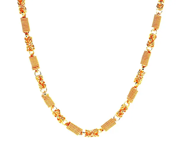 SHANKHRAJ_MALL_Gold_Plated_Men’s_Chain_Necklace_for_Boys_&_Men_|_Stylish_Heavy_Look_Chain_|_Multiple_Designs_&_Sizes_(1003)