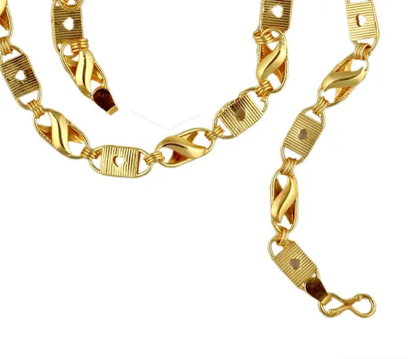 SHANKHRAJ_MALL_Gold_Plated_Men’s_Chain_Necklace_for_Boys_&_Men_|_Stylish_Heavy_Look_Chain_|_Multiple_Designs_&_Sizes_(1002)