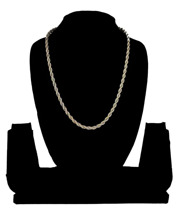 SHANKHRAJ_MALL_Men’s_Chrome_Finish_Figaro_Chain_Necklace_–_Durable_Metal,_Stylish_Jewelry_for_Men_&_Boys,_Non-Tarnish_&_Lightweight_Fashion_Accessory_(100741)
