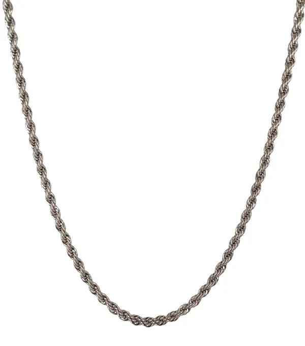 SHANKHRAJ_MALL_Men’s_Chrome_Finish_Figaro_Chain_Necklace_–_Durable_Metal,_Stylish_Jewelry_for_Men_&_Boys,_Non-Tarnish_&_Lightweight_Fashion_Accessory_(100741)