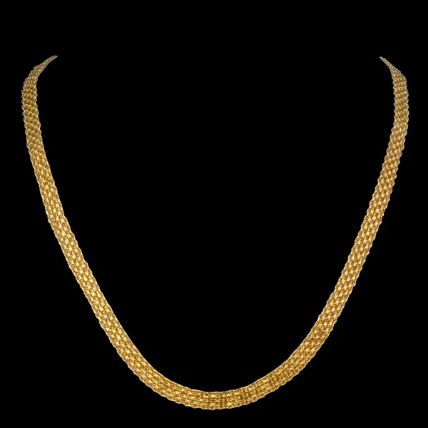 SHANKHRAJ_MALL_Classic_Gold-Plated_Chain_Necklace_for_Men_&_Women_|_Durable_Lobster_Clasp_(10057)
