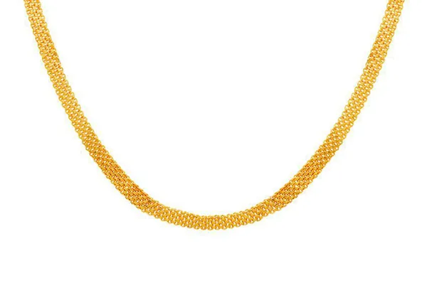 SHANKHRAJ_MALL_Classic_Gold-Plated_Chain_Necklace_for_Men_&_Women_|_Durable_Lobster_Clasp_(10057)
