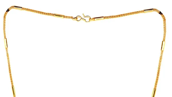 SHANKHRAJ_MALL_Classic_Gold-Plated_Chain_Necklace_for_Men_&_Women_|_Durable_Lobster_Clasp_(10056)