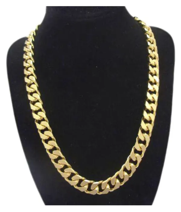SHANKHRAJ_MALL_Classic_Gold-Plated_Chain_Necklace_for_Men_&_Women_|_Durable_Lobster_Clasp_(10020)