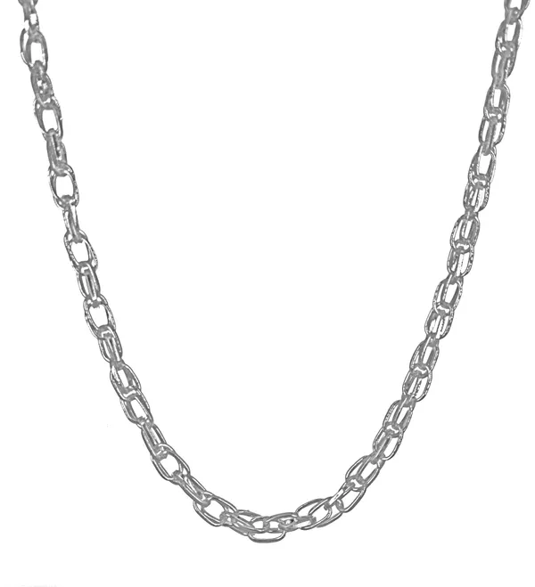 SHANKHRAJ_MALL_Men’s_Chrome_Finish_Figaro_Chain_Necklace_–_Durable_Metal,_Stylish_Jewelry_for_Men_&_Boys,_Non-Tarnish_&_Lightweight_Fashion_Accessory_(100740)