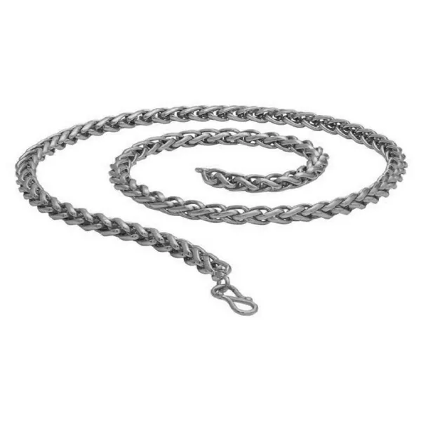SHANKHRAJ_MALL_Men’s_Chrome_Finish_Figaro_Chain_Necklace_–_Durable_Metal,_Stylish_Jewelry_for_Men_&_Boys,_Non-Tarnish_&_Lightweight_Fashion_Accessory_(100362)