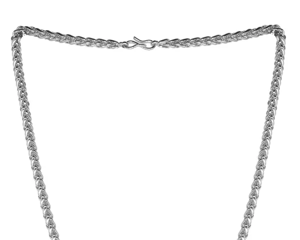 SHANKHRAJ_MALL_Men’s_Chrome_Finish_Figaro_Chain_Necklace_–_Durable_Metal,_Stylish_Jewelry_for_Men_&_Boys,_Non-Tarnish_&_Lightweight_Fashion_Accessory_(100362)